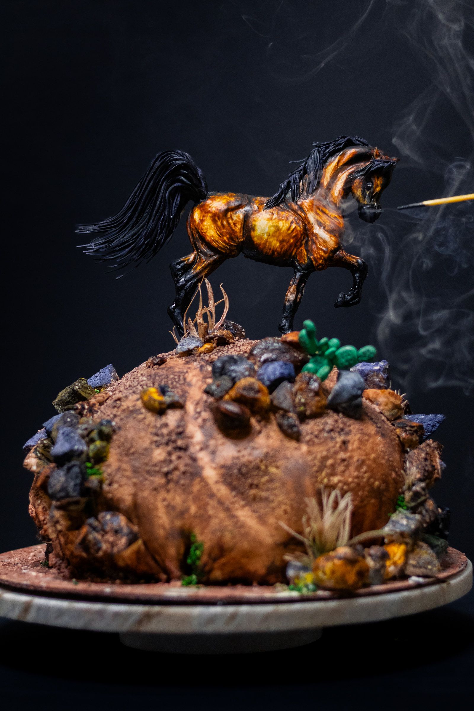 Golden horse
